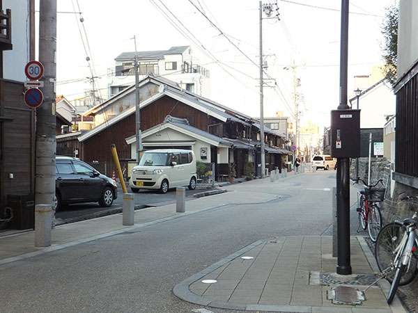 那古野四間道の町並み